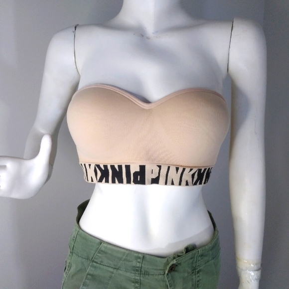 Pink Victoria's Secret Bandeau Bra - Picture 3 of 8